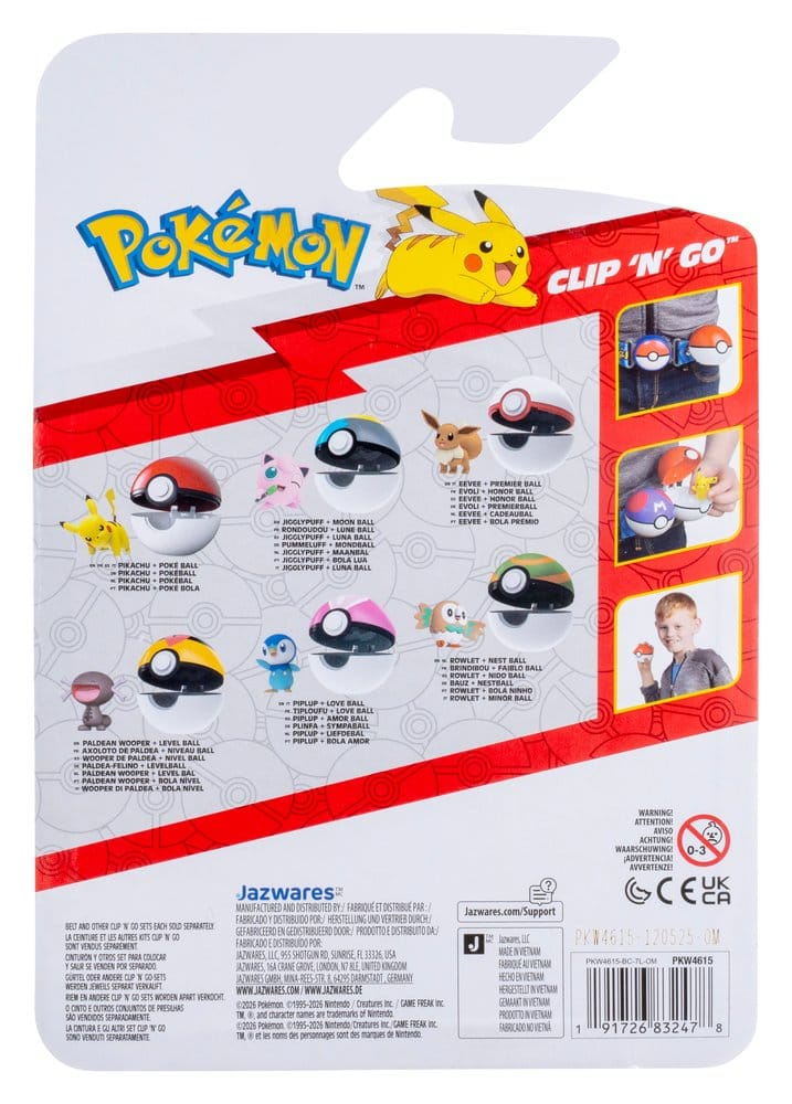 Pokémon Clip 'N' Go Eevee & Premier Ball [2]