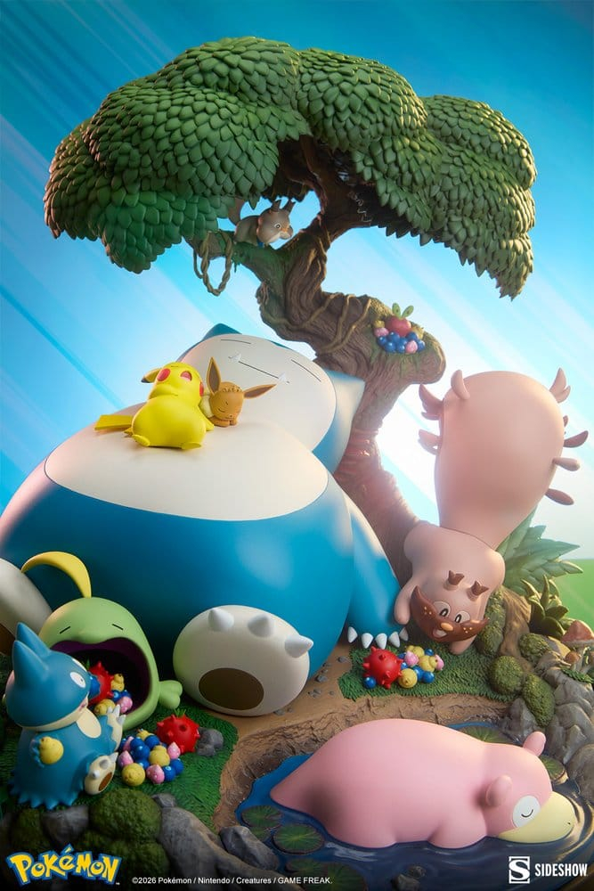 Pokémon Diorama Snorlax 33 cm [3]