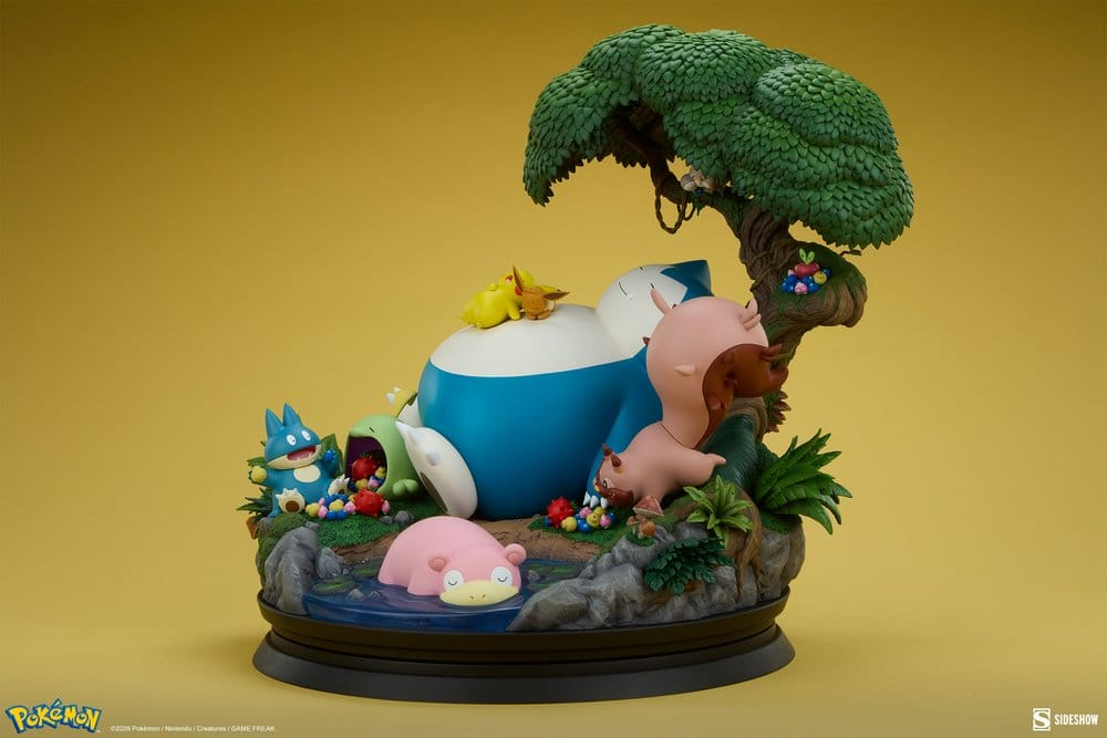 Pokémon Diorama Snorlax 33 cm [8]