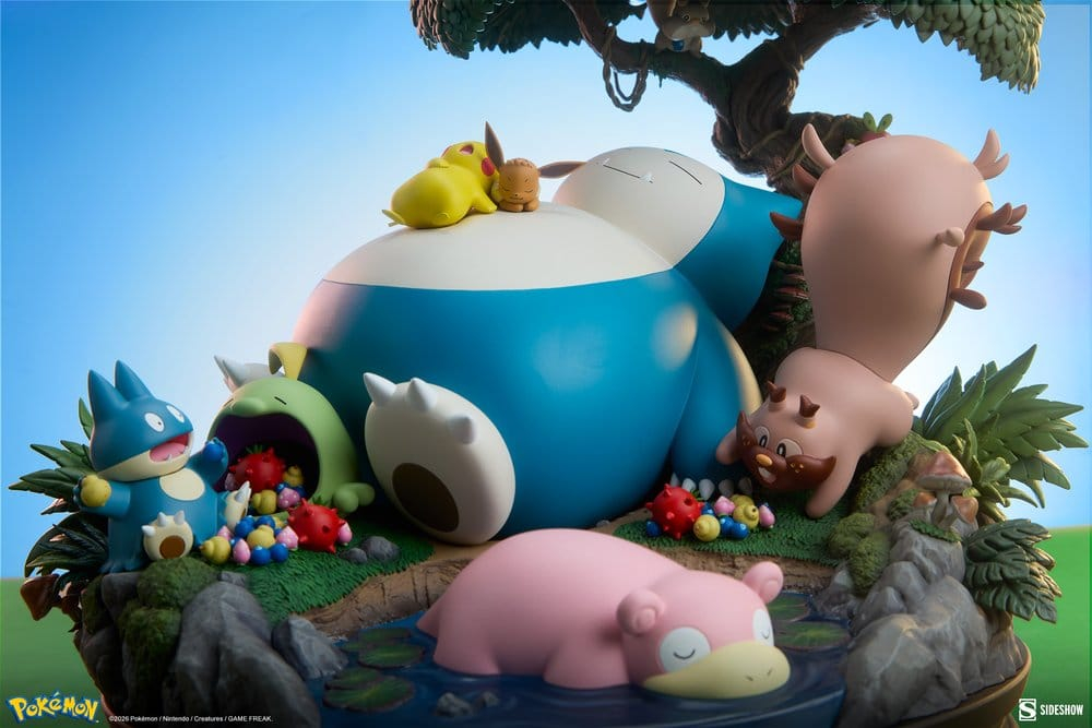 Pokémon Diorama Snorlax 33 cm [6]