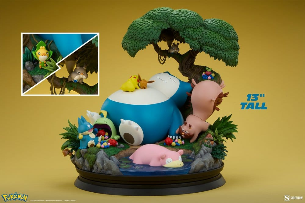 Pokémon Diorama Snorlax 33 cm [7]