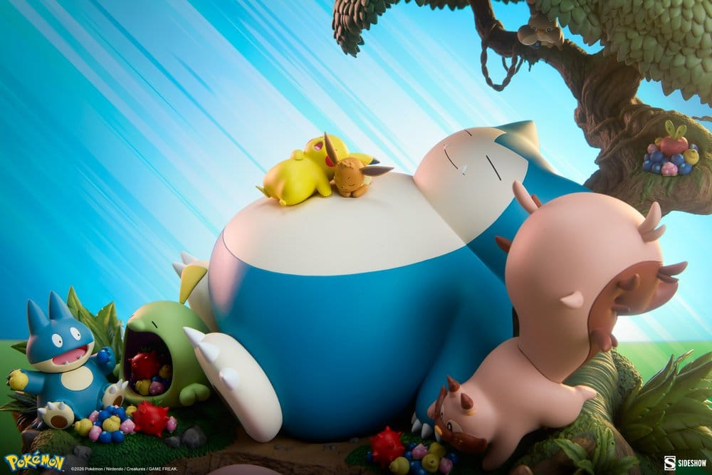 Pokémon Diorama Snorlax 33 cm [2]