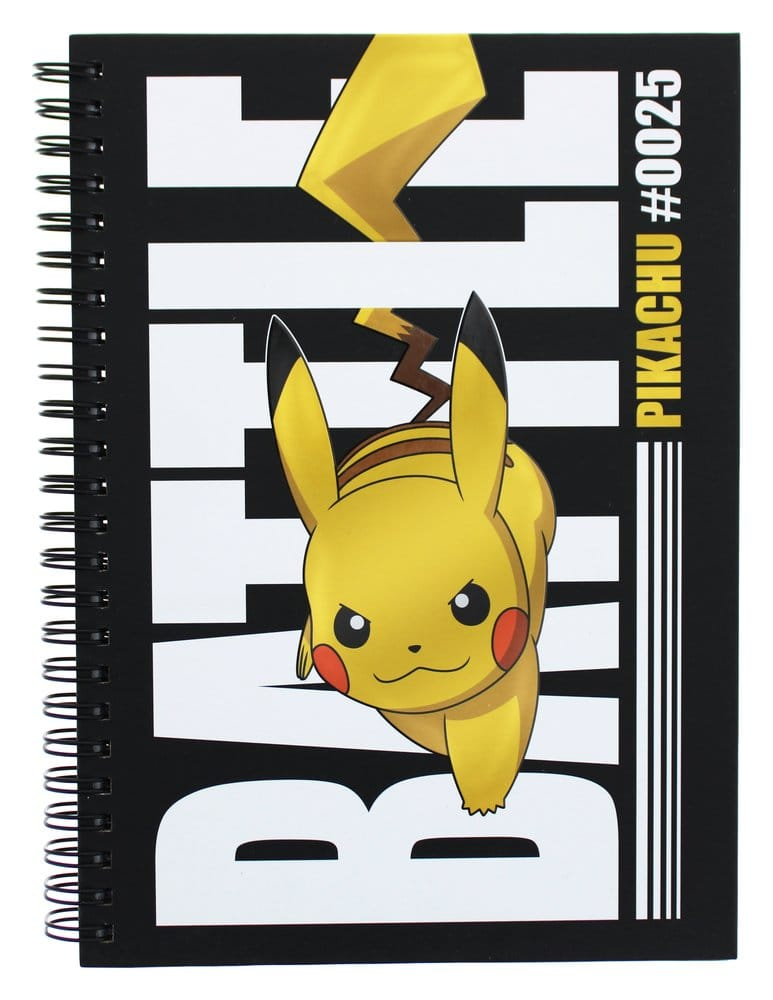Pokémon Notebook A5 Battle Pikachu [4]