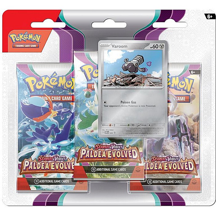 Pokemon Paldea Evolved 3-Pack Booster [1]