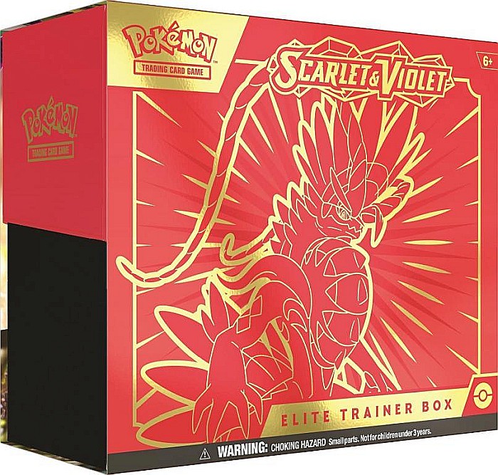 Pokemon Scarlet and Violet Elite Trainer Box Koraidon [1]