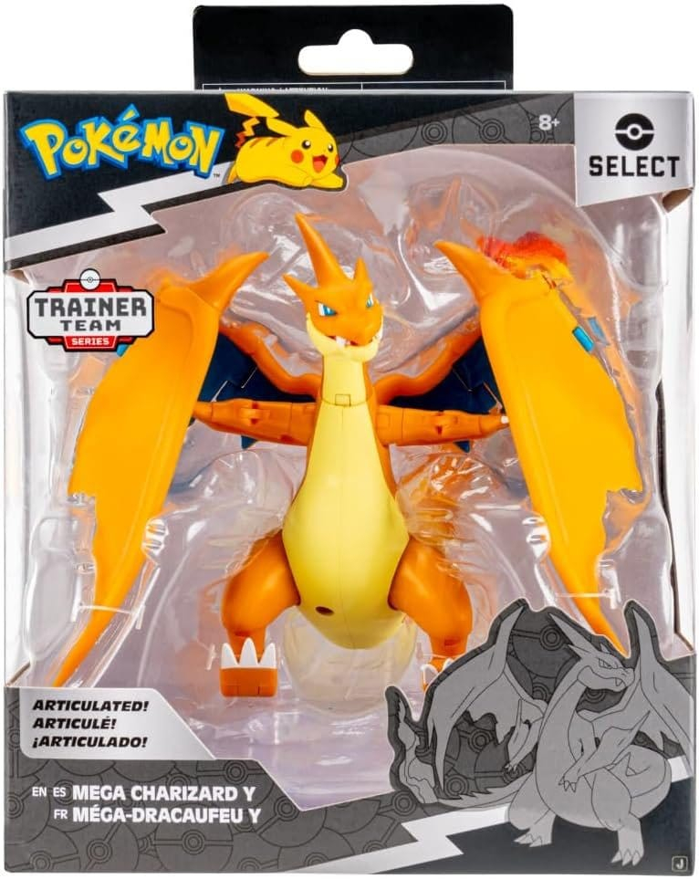 Pokémon Select Super-Articulated Figure Mega Charizard Y 15 cm [2]