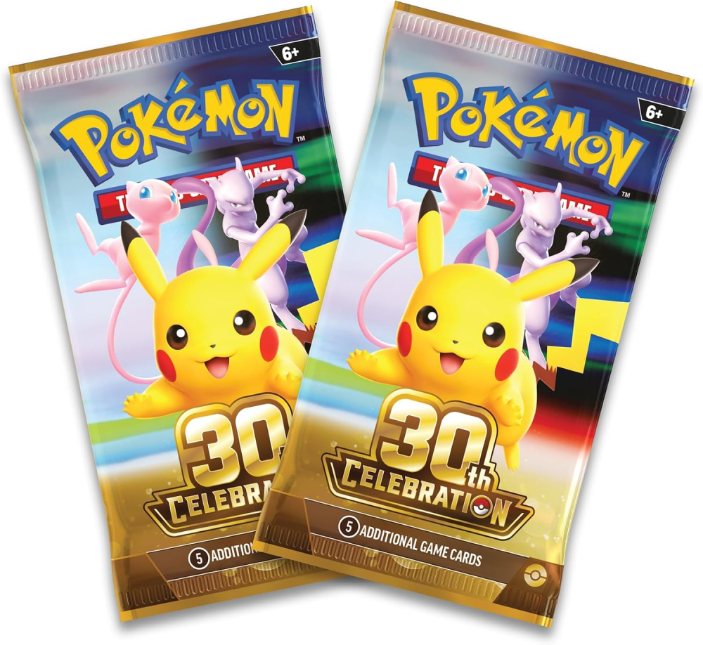 Pokemon TCG 30th Celebration Eevee Blister - 2 Boostere + Promo - Engleza [3]