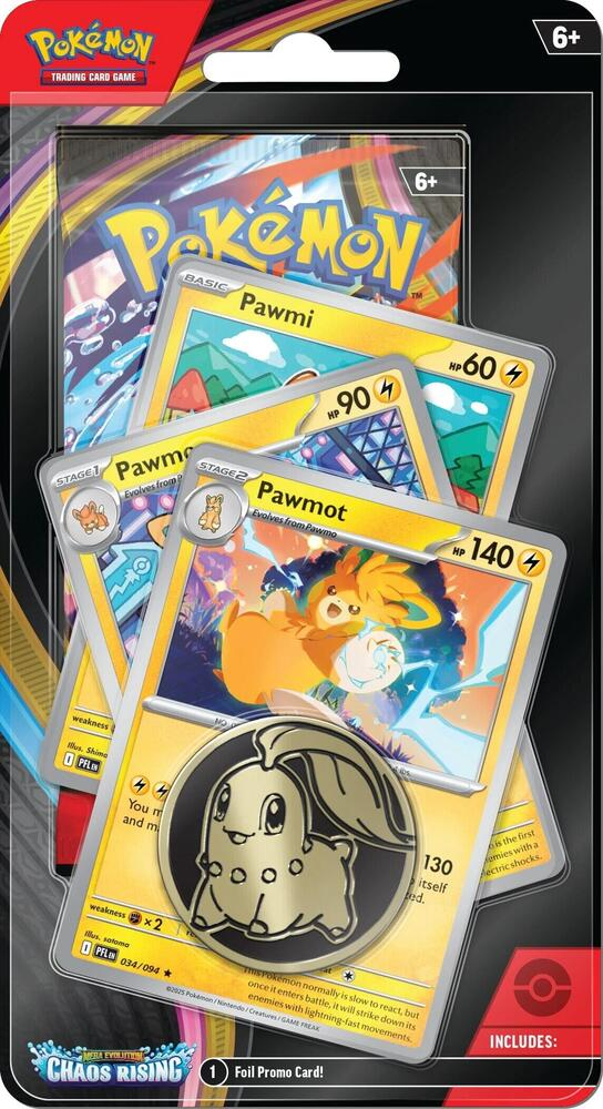 Pokemon TCG Chaos Rising Premium Checklane Blister Varianta Aleatorie [2]