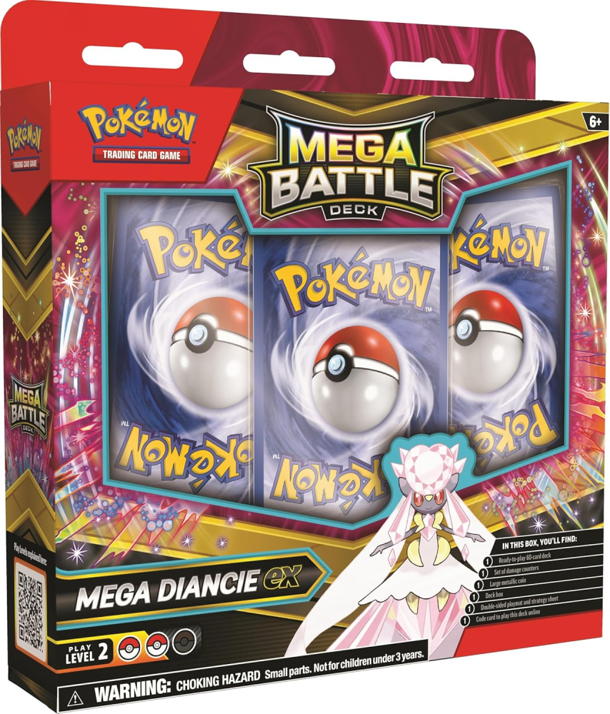 Pokemon TCG: Mega Battle Deck – Mega Gengar EX / Mega Diancie EX (EN) [1]