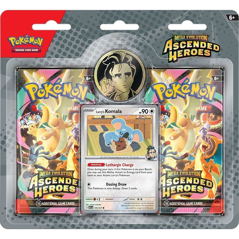 Pokémon TCG Mega Evolution Ascended Heroes – 2 Pack Blister [1]