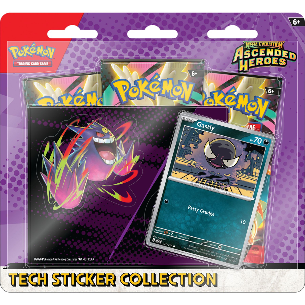Pokémon TCG Mega Evolution Ascended Heroes – Tech Sticker Collection [2]