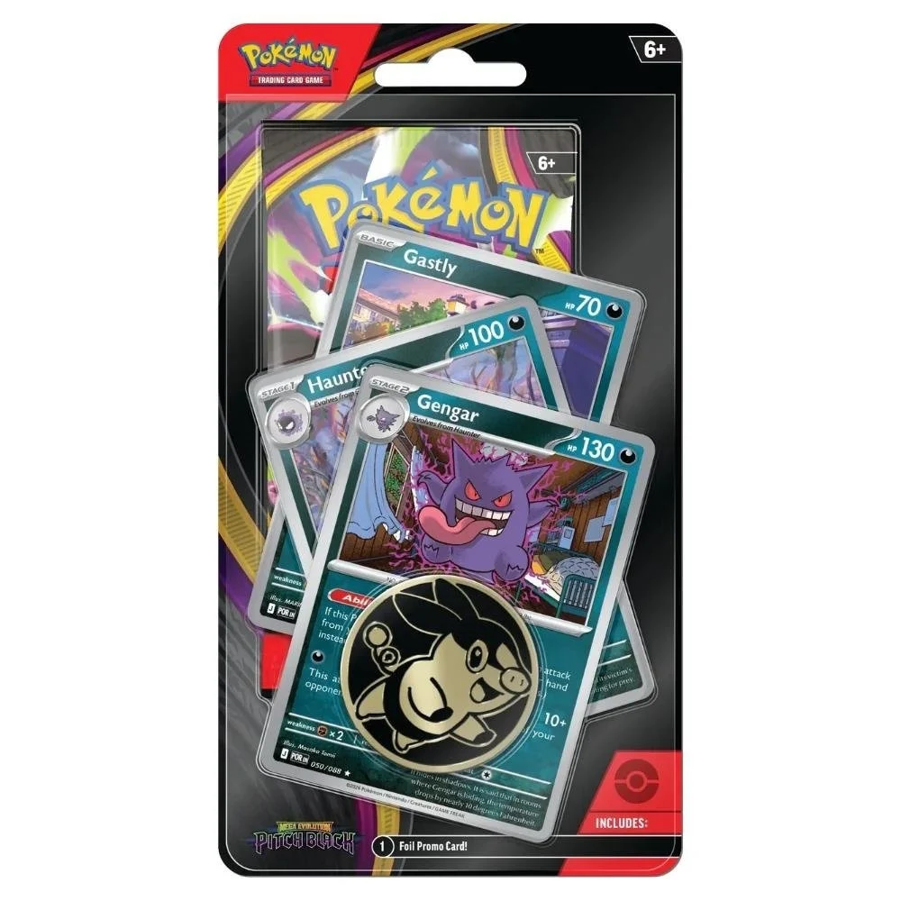 Pokemon TCG Mega Evolution Pitch Black Premium Checklane Blister [2]