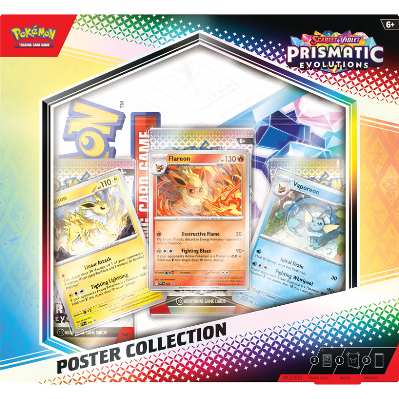 Pokémon TCG: Scarlet & Violet—Prismatic Evolutions Poster Collection [1]