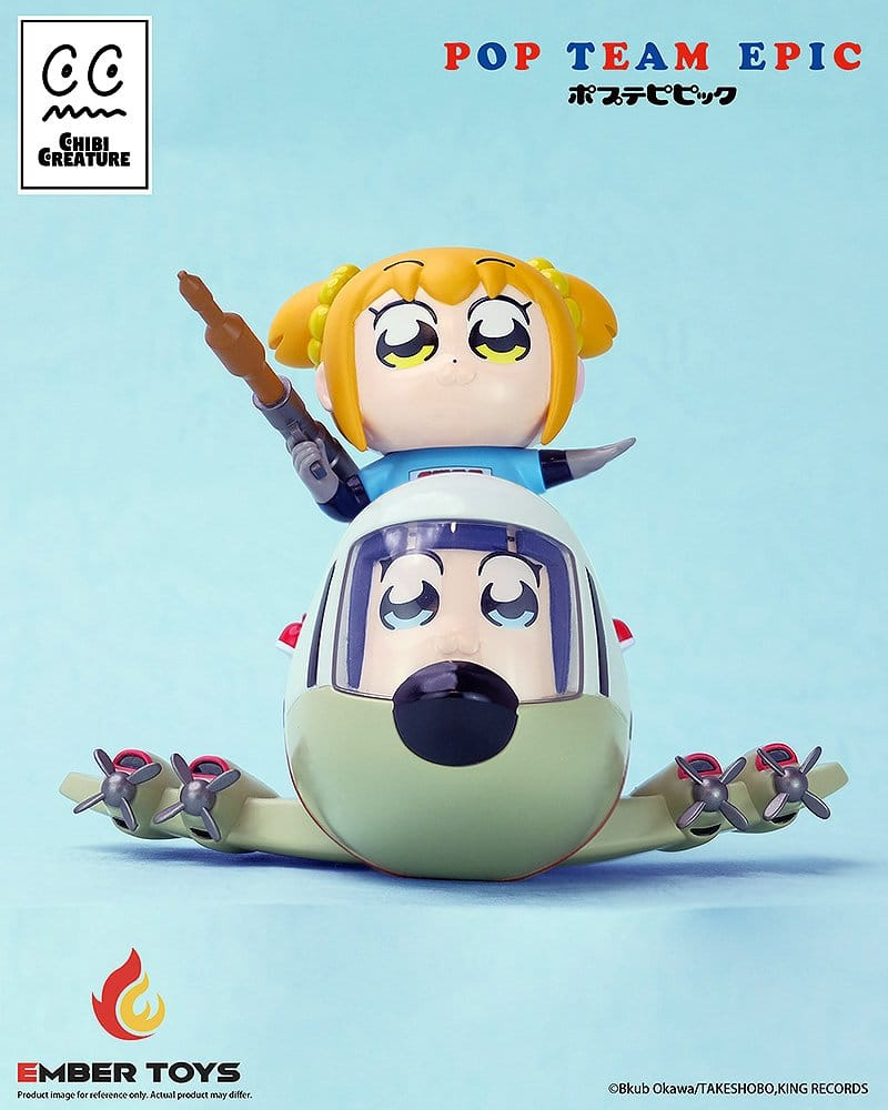 Pop Team Epic Chibi Creature Vinyl Figures 2-Pack POPUKO & PIPIMI: Skeleton Competition Ver. [2]