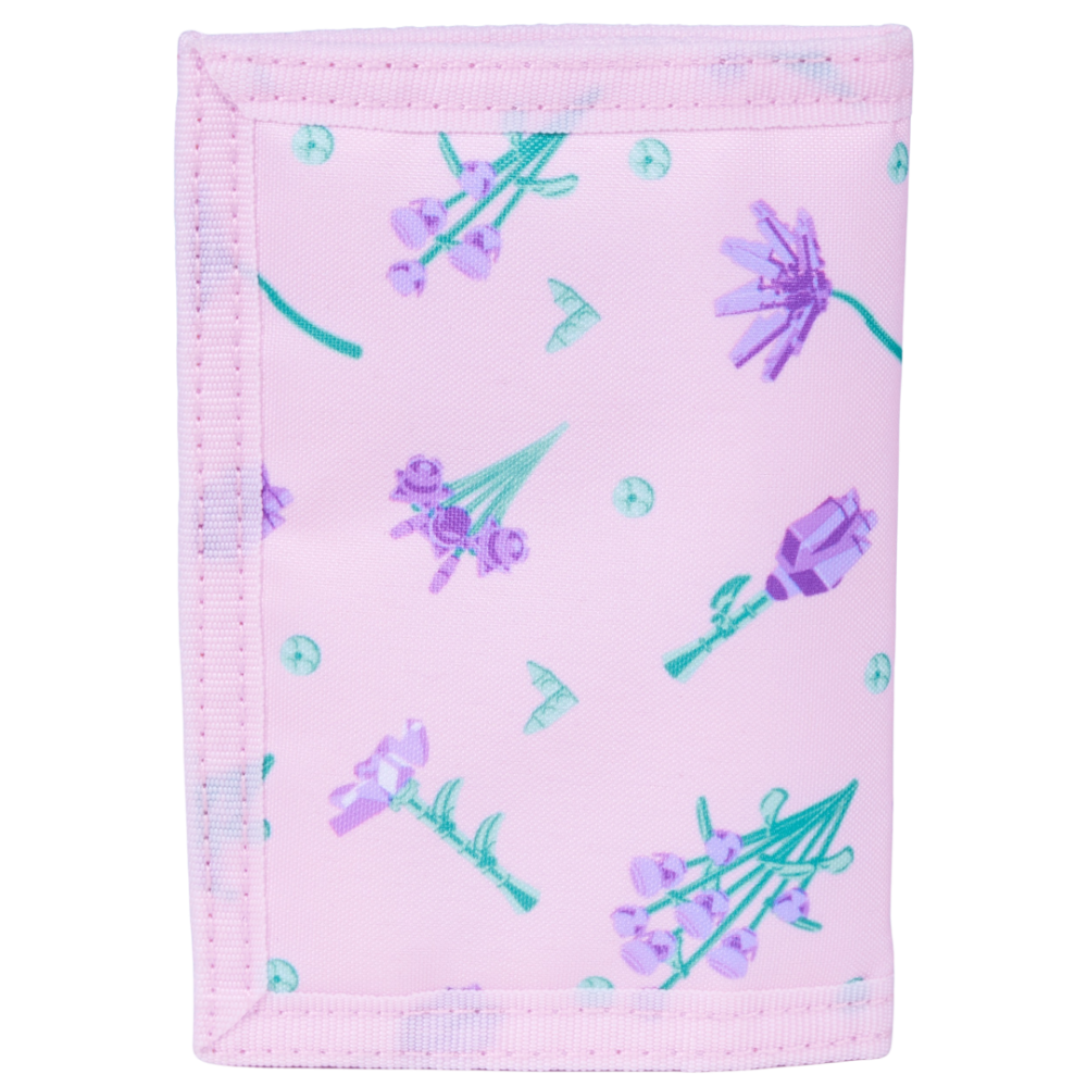 Portofel LEGO Flowers – Inchidere Velcro & Buzunar Monede [2]