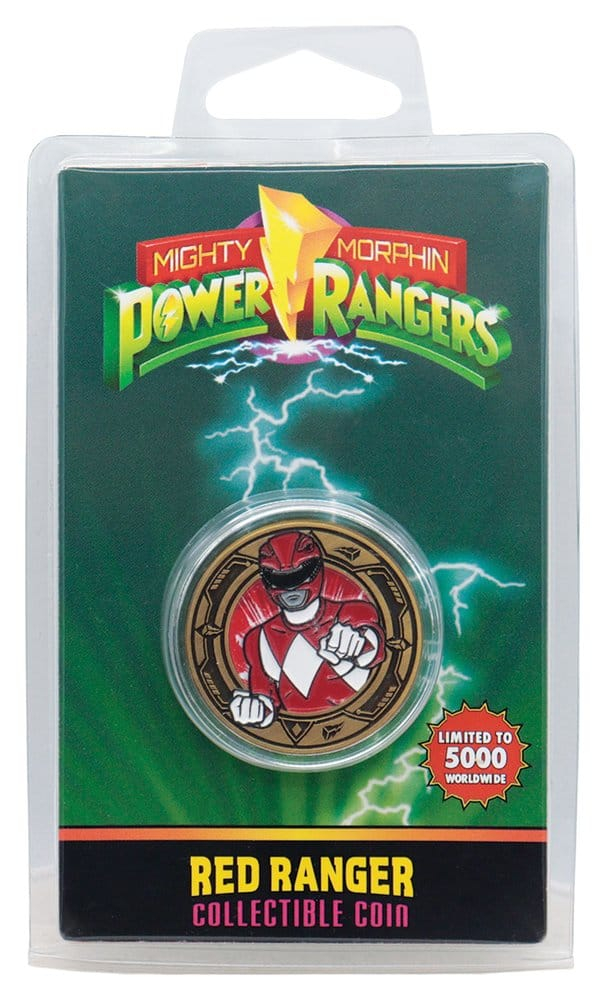 Power Rangers Collectable Coin Red Ranger Limited Edition [3]
