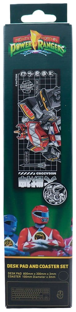 Power Rangers Desk Pad & Coaster Set [6]