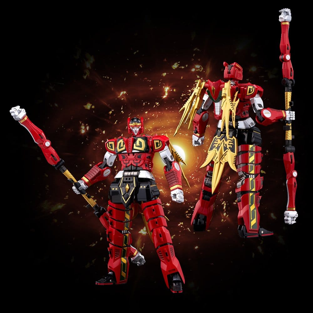 Power Rangers Go! Kuro Kara Combine Action Figure Thunder Megazord 28 cm [12]