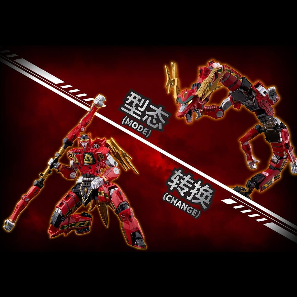 Power Rangers Go! Kuro Kara Combine Action Figure Thunder Megazord 28 cm [14]