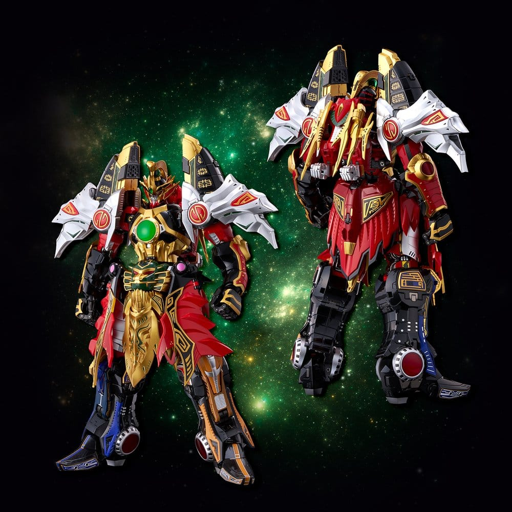 Power Rangers Go! Kuro Kara Combine Action Figure Thunder Megazord 28 cm [8]