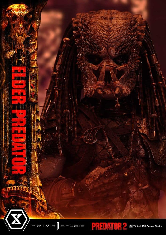 Predator 2 (Film) Museum Masterline Statue 1/3 Elder Predator 94 cm [11]