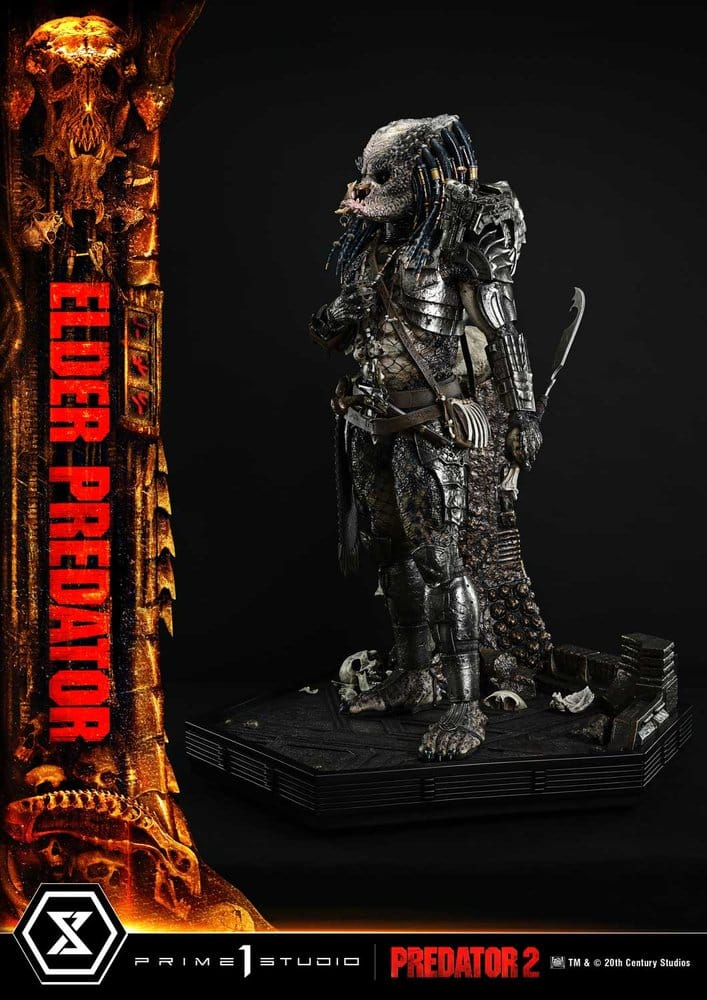 Predator 2 (Film) Museum Masterline Statue 1/3 Elder Predator 94 cm [8]