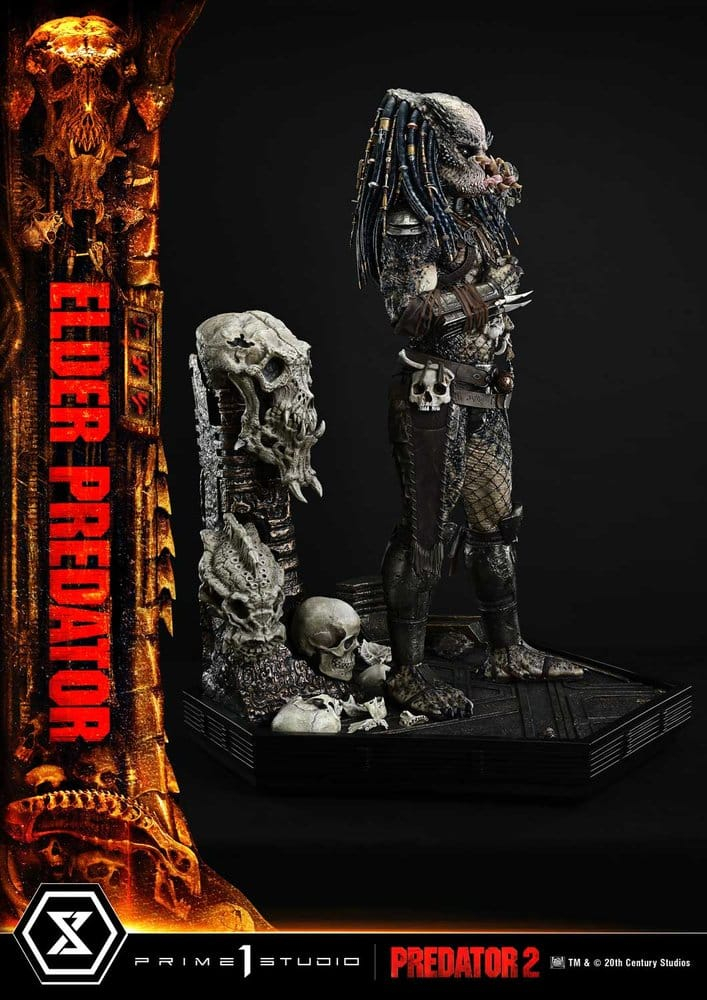 Predator 2 (Film) Museum Masterline Statue 1/3 Elder Predator 94 cm [6]