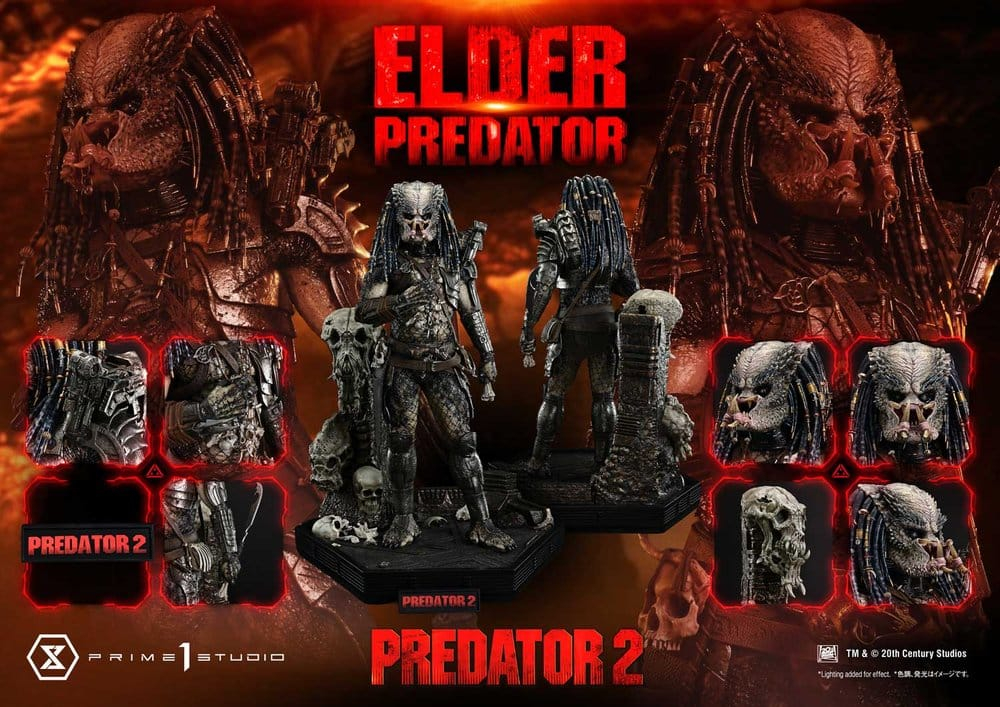 Predator 2 (Film) Museum Masterline Statue 1/3 Elder Predator 94 cm [5]