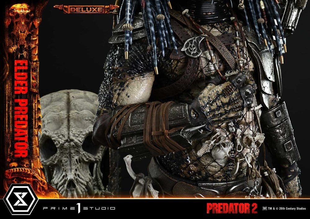 Predator 2 (Film) Museum Masterline Statue 1/3 Elder Predator Deluxe Version 94 cm [13]
