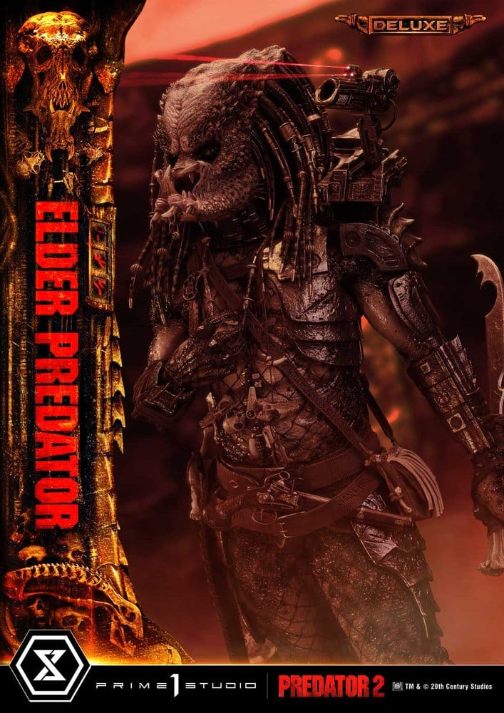 Predator 2 (Film) Museum Masterline Statue 1/3 Elder Predator Deluxe Version 94 cm [3]