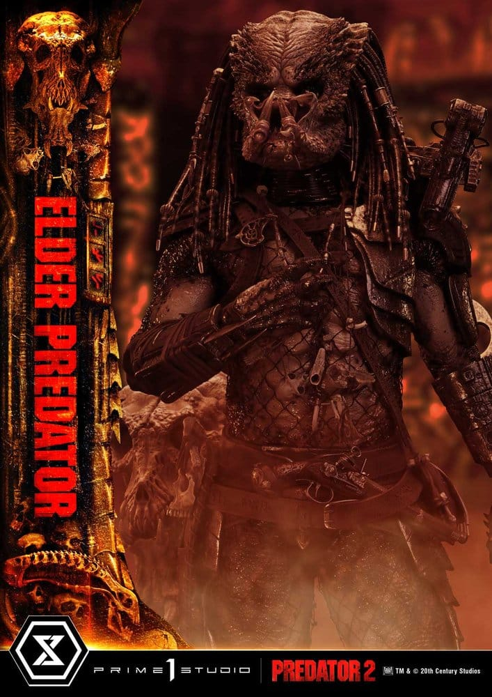 Predator 2 (Film) Museum Masterline Statue 1/3 Elder Predator Deluxe Version 94 cm [6]