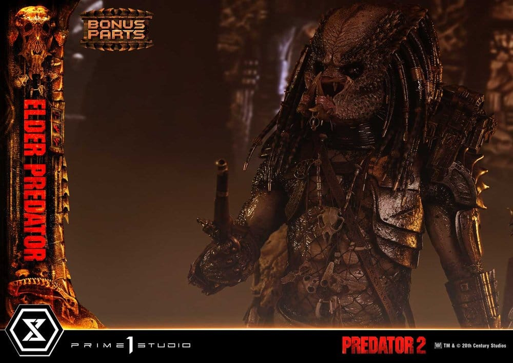 Predator 2 (Film) Museum Masterline Statue 1/3 Elder Predator DX Bonus Version 94 cm [4]