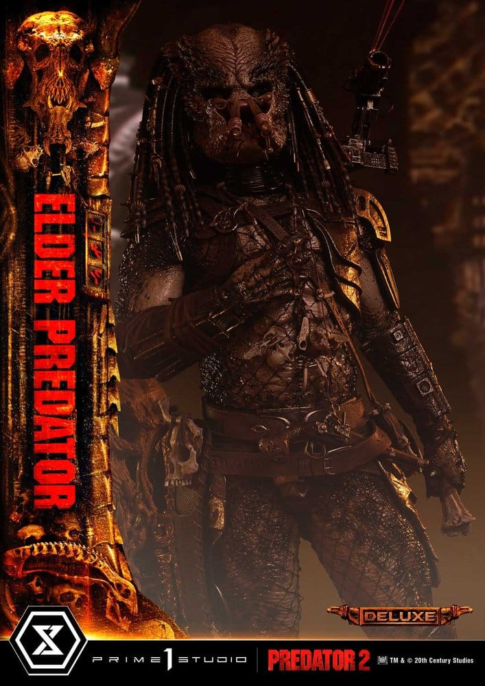 Predator 2 (Film) Museum Masterline Statue 1/3 Elder Predator DX Bonus Version 94 cm [6]