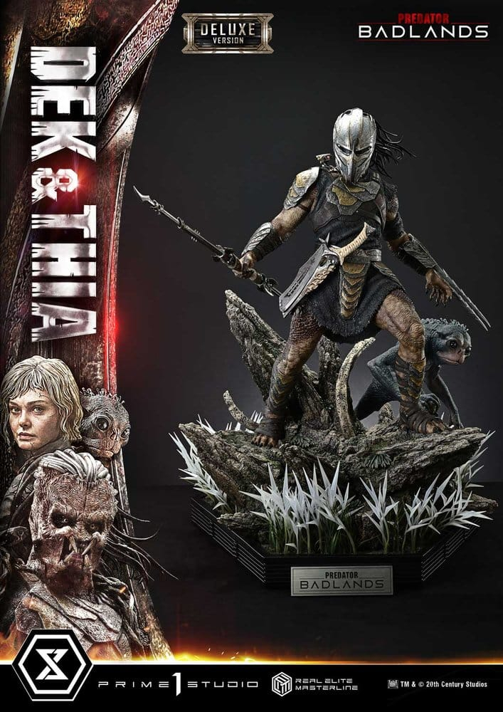 Predator Real Elite Masterline Statue 1/3 Badlands Dek & Thia Deluxe Version 87 cm [12]