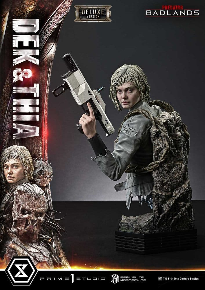 Predator Real Elite Masterline Statue 1/3 Badlands Dek & Thia Deluxe Version 87 cm [13]