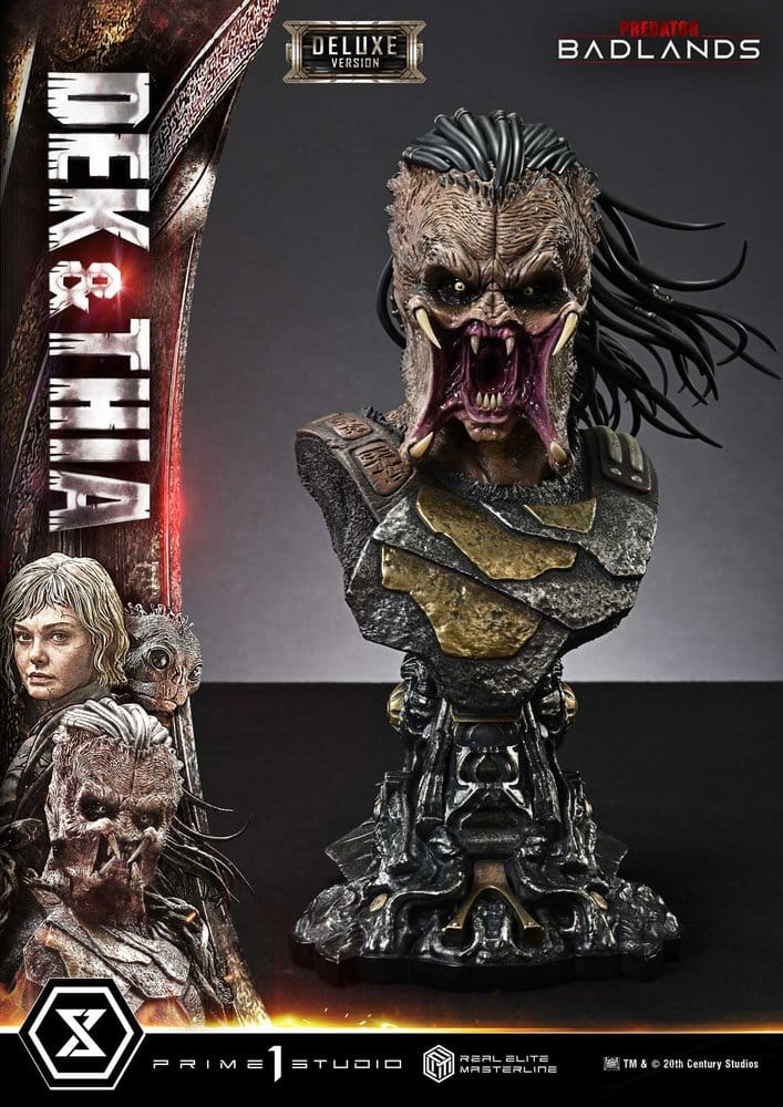 Predator Real Elite Masterline Statue 1/3 Badlands Dek & Thia Deluxe Version 87 cm [15]