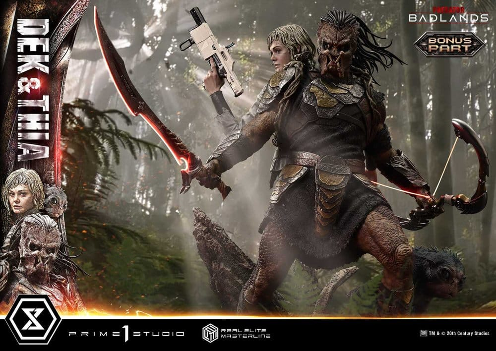 Predator Real Elite Masterline Statue 1/3 Badlands Dek & Thia DX Bonus Version 87 cm [6]