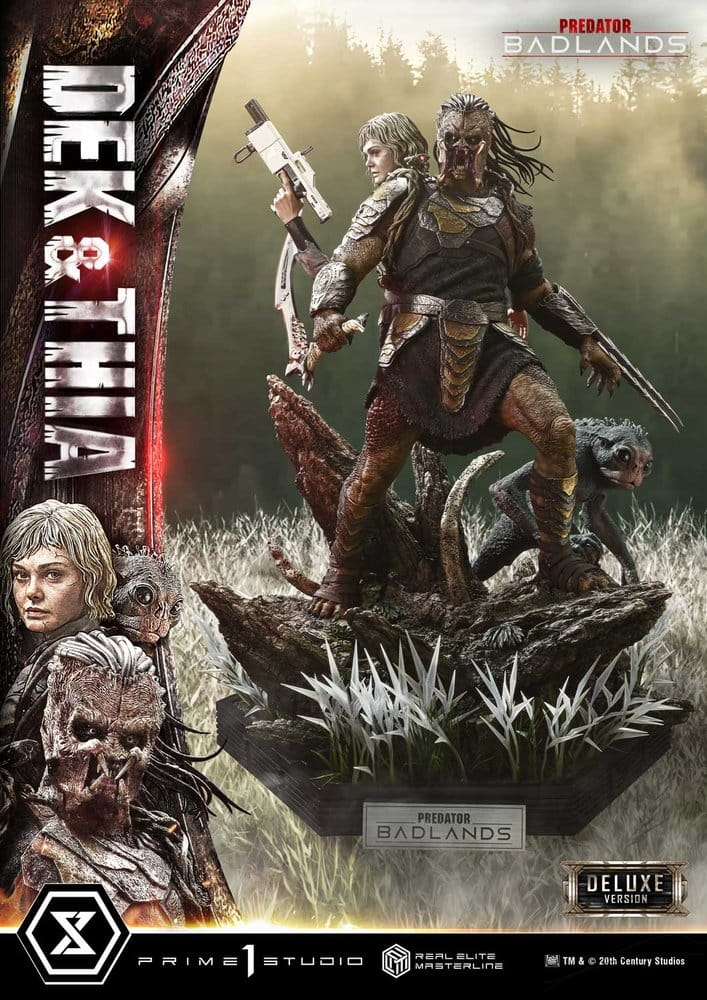 Predator Real Elite Masterline Statue 1/3 Badlands Dek & Thia DX Bonus Version 87 cm [11]