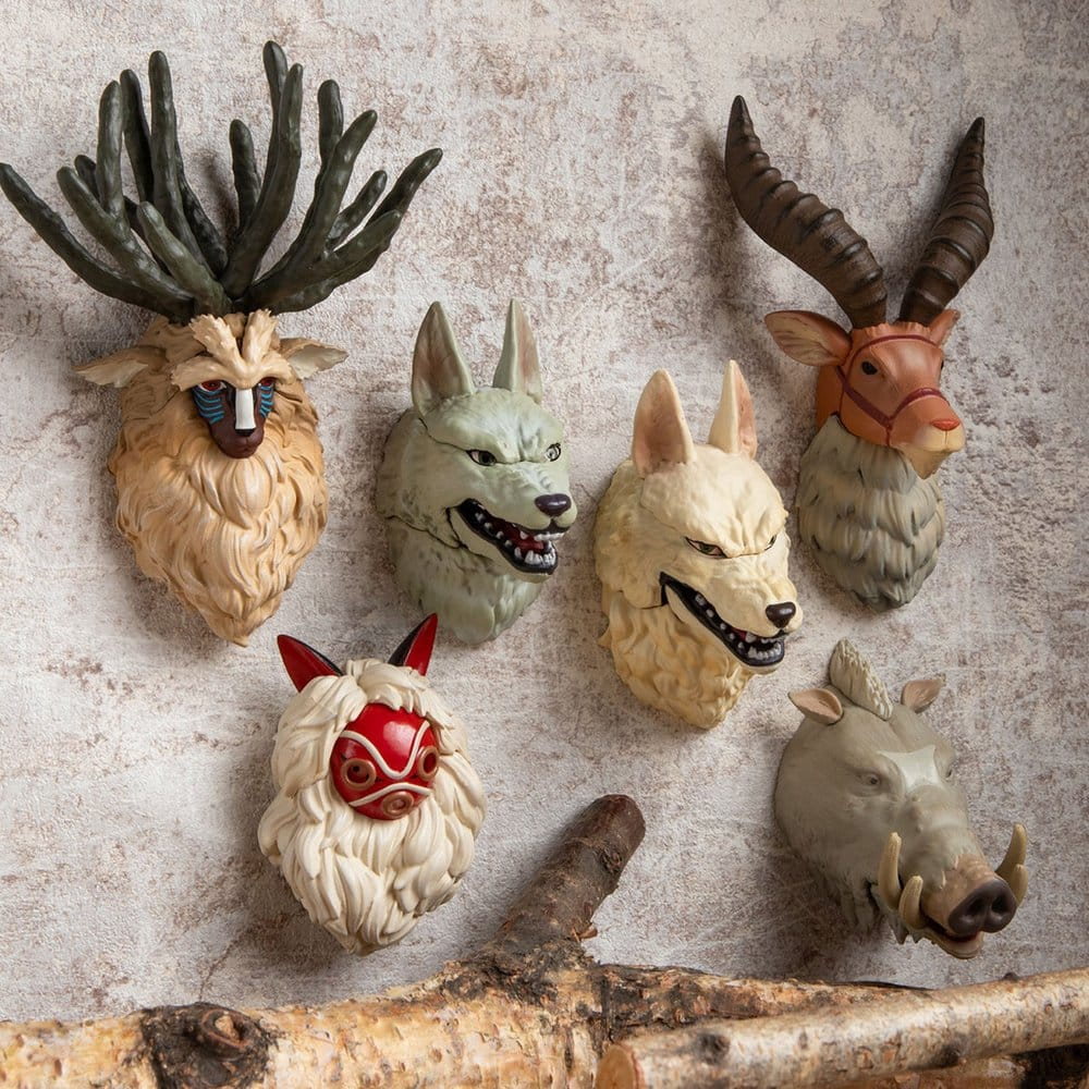 Princess Mononoke Magnete Mystery Box 3D Character Assortment (6) [2]