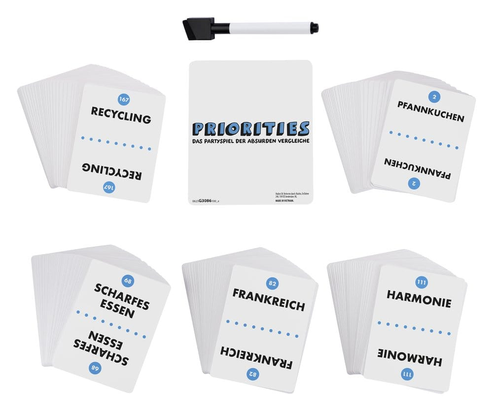 Priorities Card Game *German Version* [4]