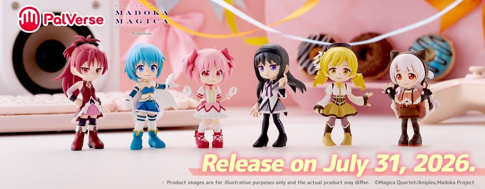 Puella Magi Madoka Magica PalVerse Collection PVC Figures Box Ver. 9 cm Assortment (6) [10]