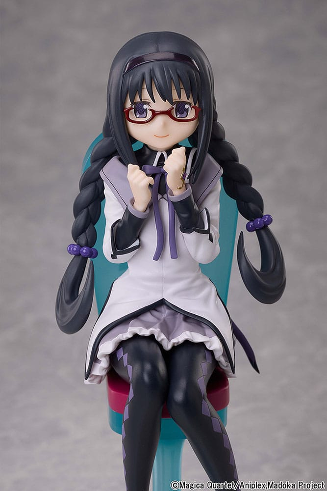 Puella Magi Madoka Magica The Movie: Rebellion PVC Statue Homura Akemi Tea Party Cake Song Ver. 18 cm [5]