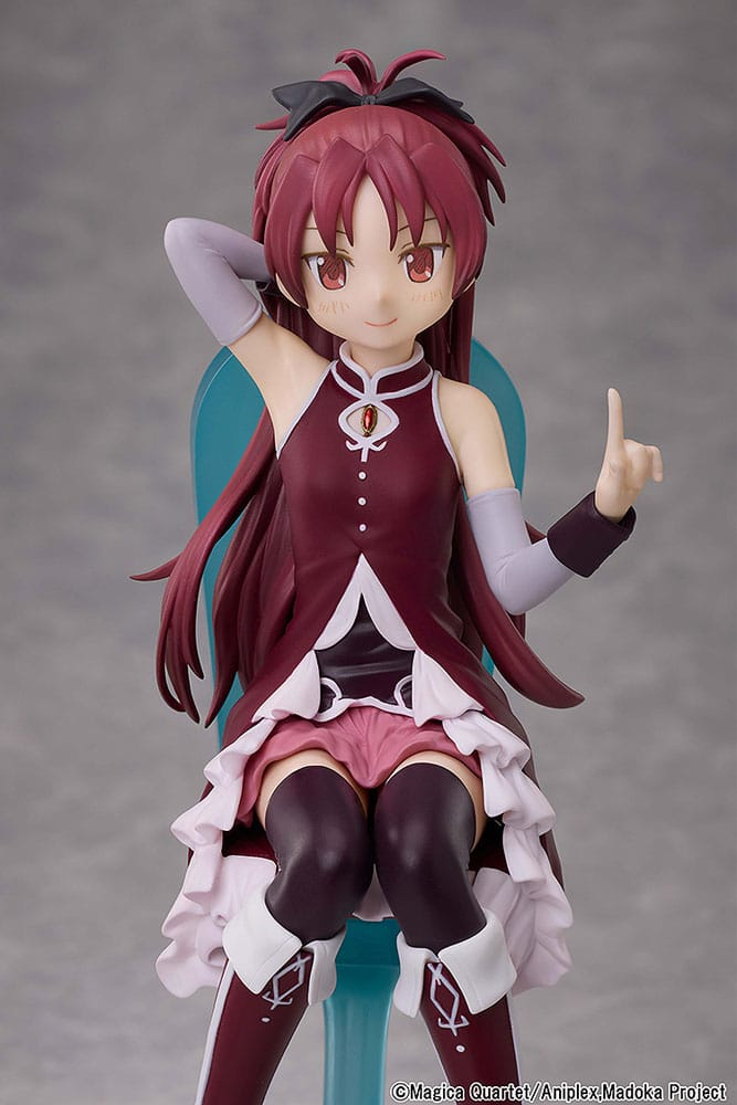 Puella Magi Madoka Magica The Movie: Rebellion PVC Statue Kyoko Sakura Tea Party Cake Song Ver. 18 cm [5]