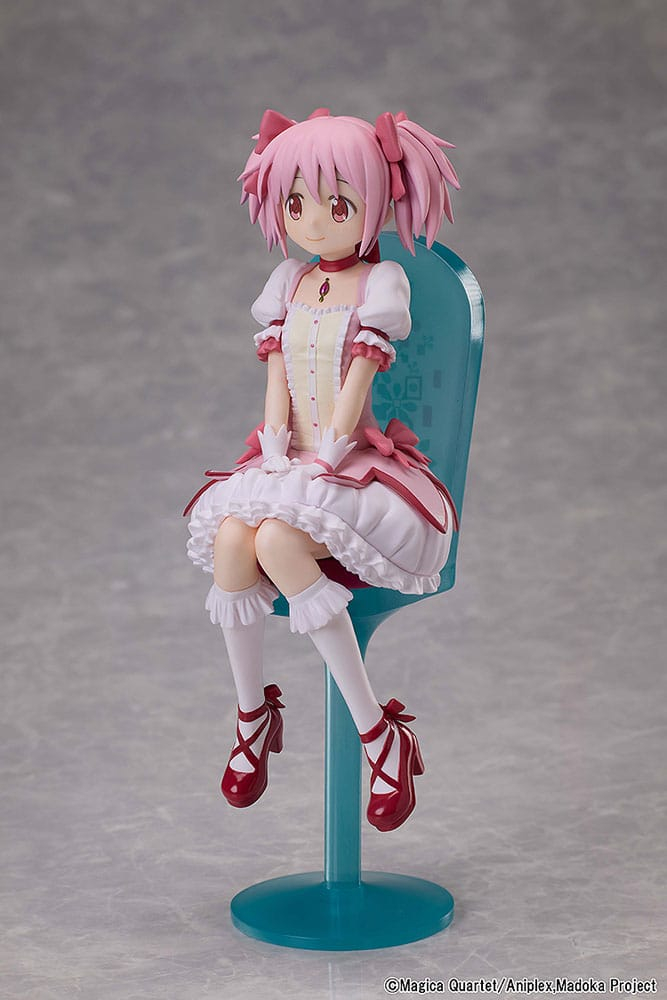 Puella Magi Madoka Magica The Movie: Rebellion PVC Statue Madoka Kaname Tea Party Cake Song Ver. 18 cm [3]