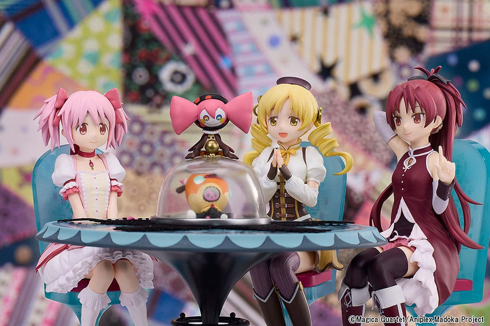 Puella Magi Madoka Magica The Movie: Rebellion PVC Statue Tea Party Cake Song Ver. Set 18 cm [6]