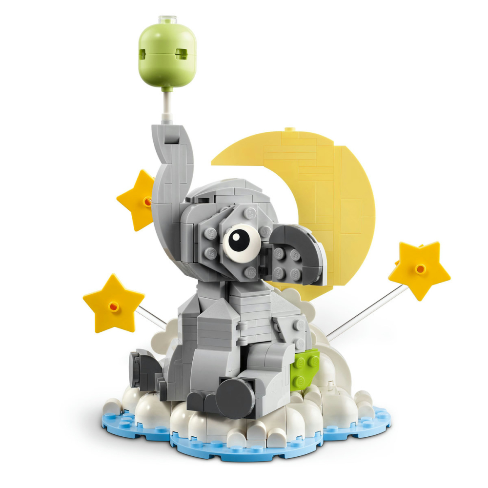 Pui de elefant pe cer [4]