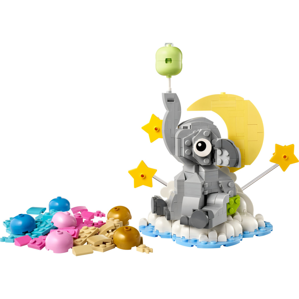 Pui de elefant pe cer [6]