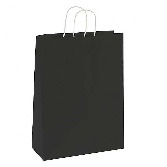 Punga cadou din celuloza Negru SN (24x32x10) [1]