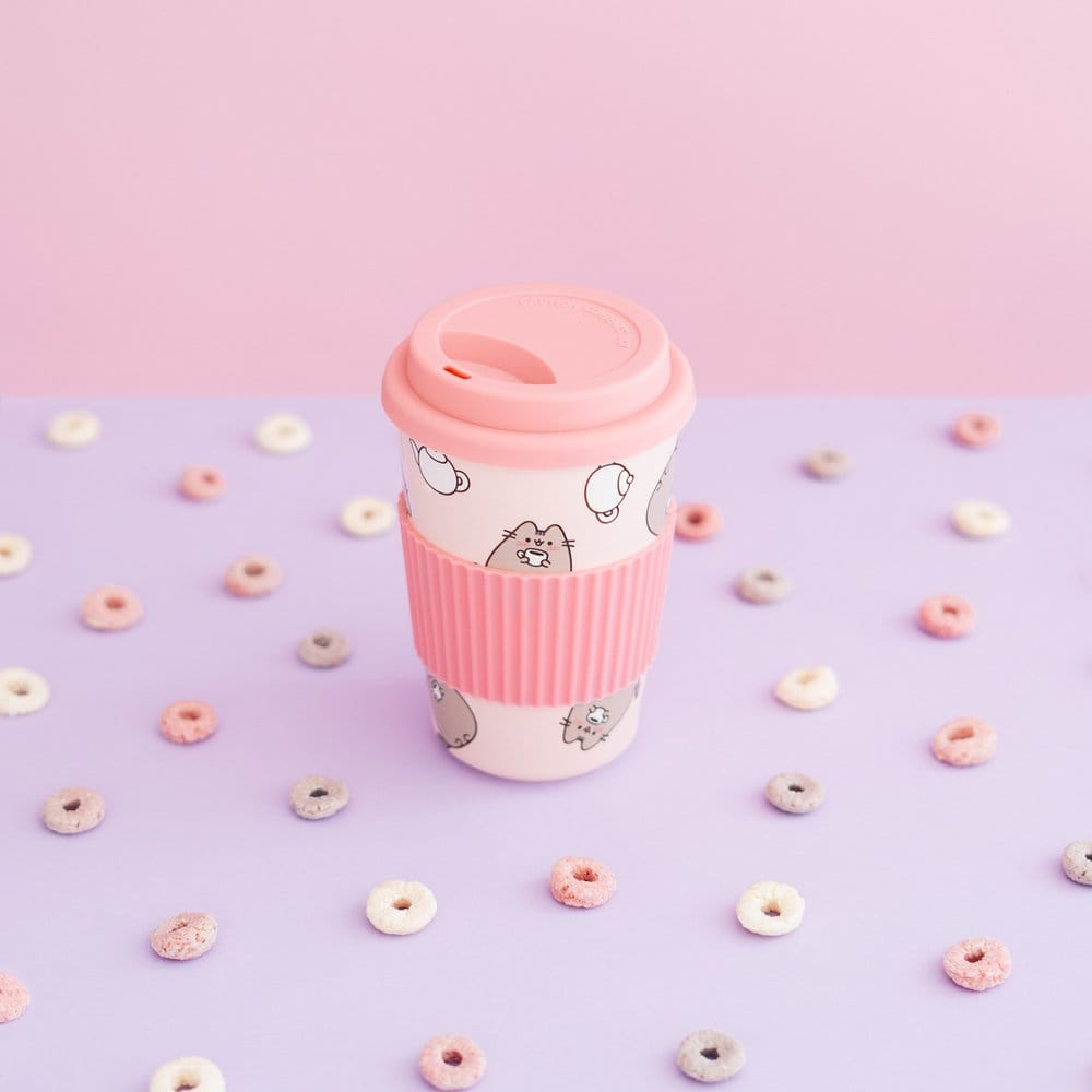 Pusheen Ceramic Mug with Lid 400 ml [4]