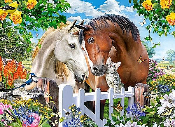 Puzzle 100 piese Best Friends 111121 [2]